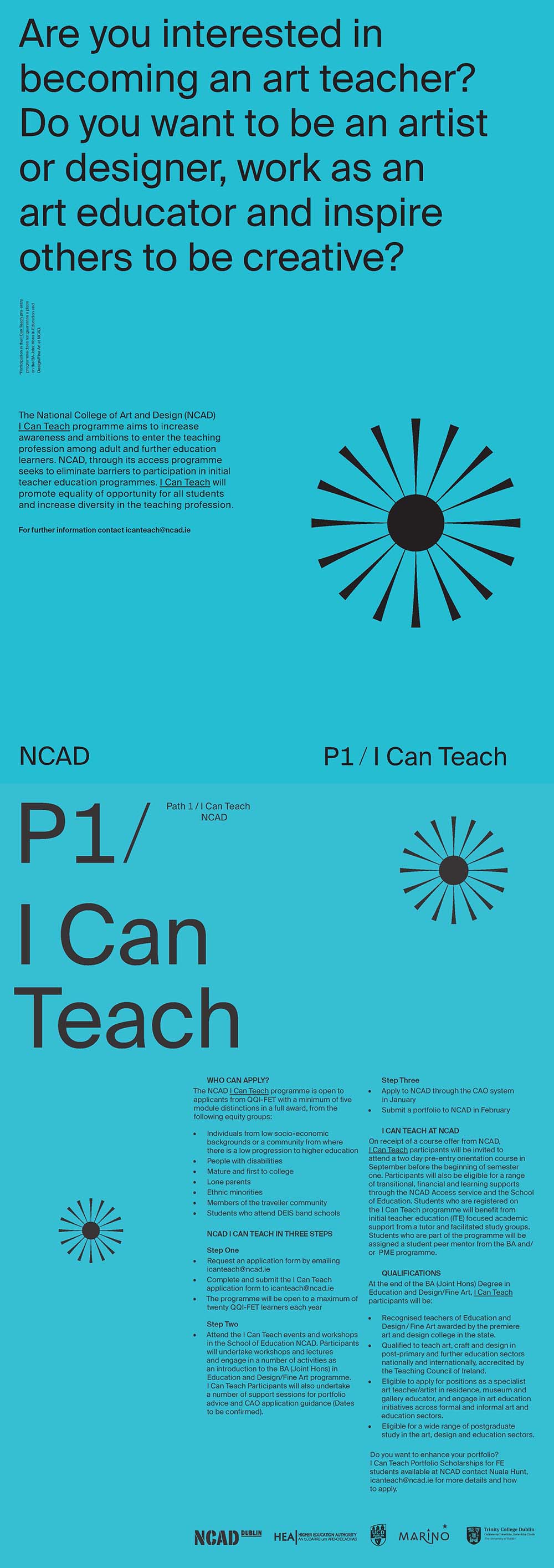 I CAN TEACH - National College of Art and Design